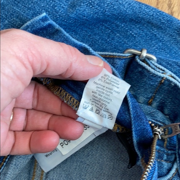 MADEWELL Skinny Blue Overalls Jeans Sz XS - Picture 11 of 11